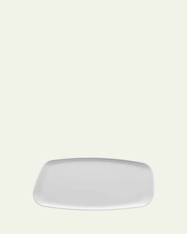 Junto White Rectangular Platter
